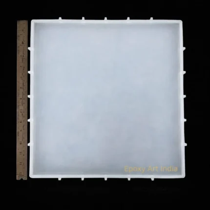 12×12 Square Silicone Mold for Resin Art – DIY Epoxy Resin Mold