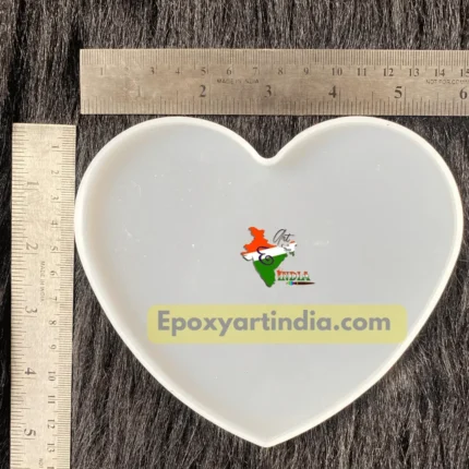 6-Inch Heart Frame Silicone Mold for Resin Art