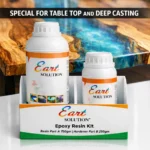 Epoxy Resin 1kg for Table Top (3:1 – 750gm Resin + 250gm Hardener)