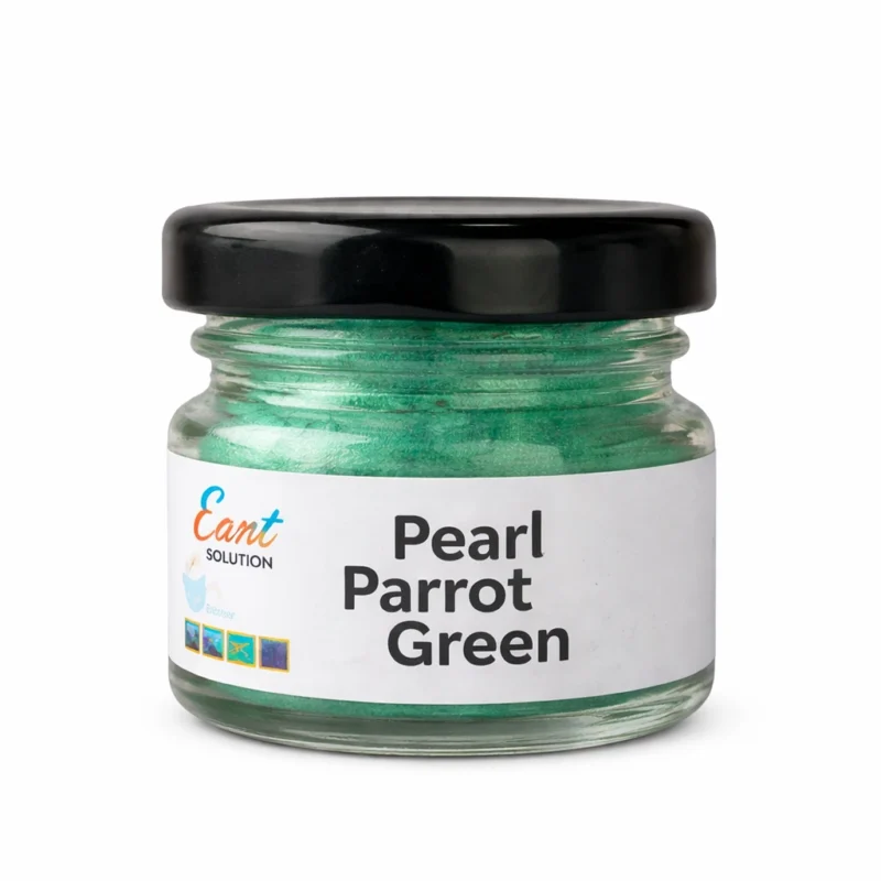 Pearl Parrot Green Pigment for Resin Art