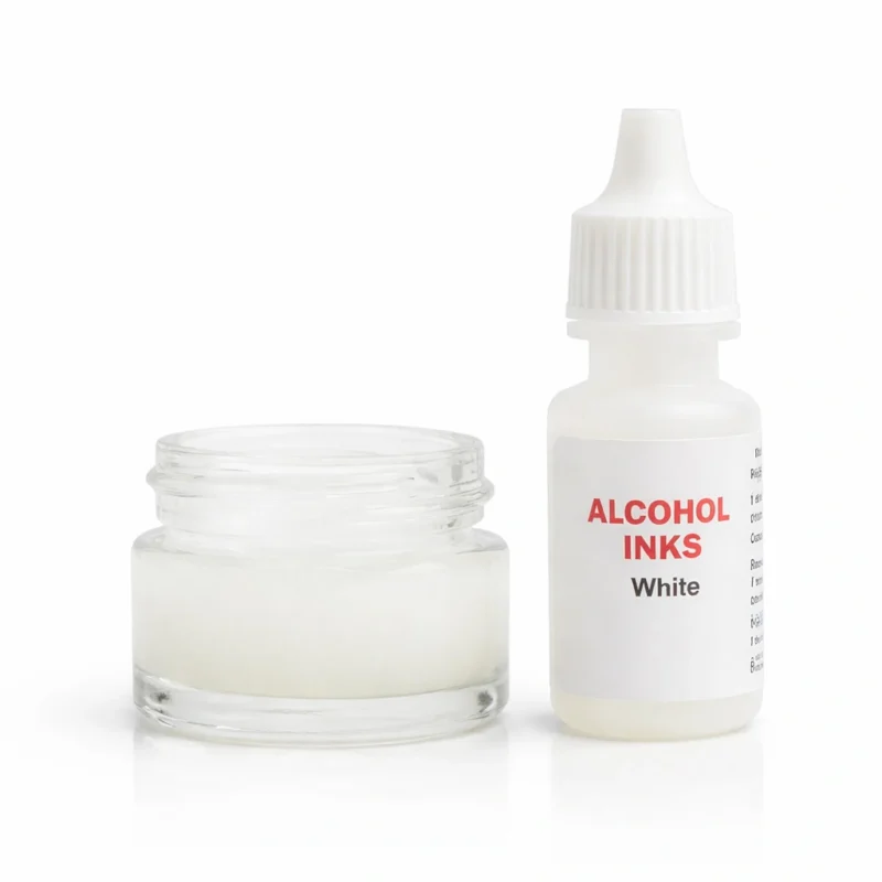 White Alcohol Ink for Resin Art