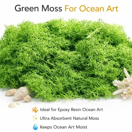 Green Moss for Ocean Art