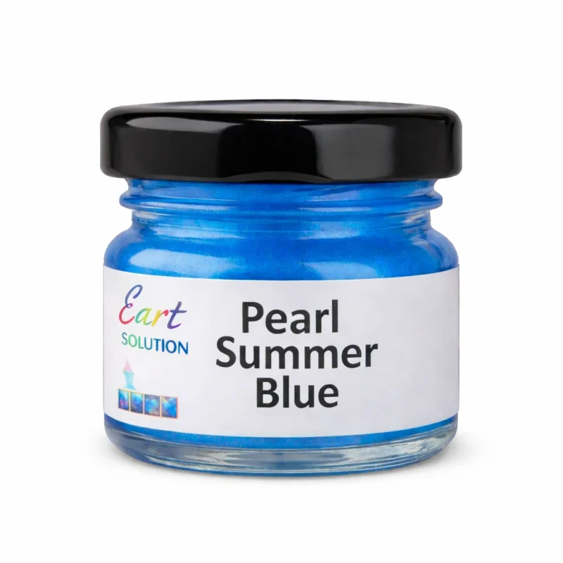 Pearl Summer Blue Pigment for Resin Art