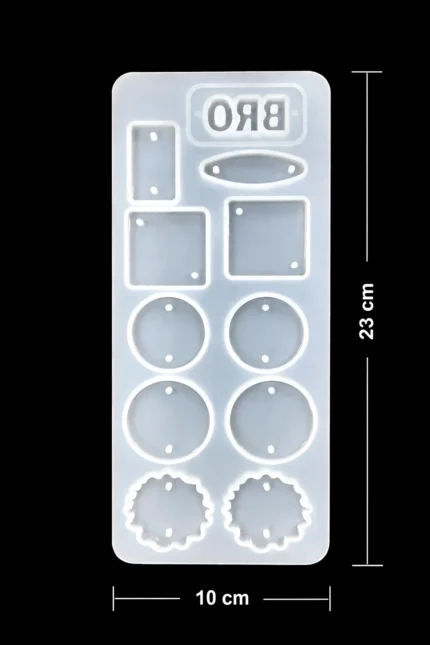 Bro Rakhi Silicone Mold for Resin Art | Epoxy Resin Rakhi Making Mold