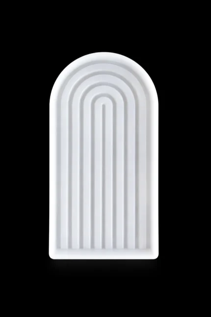 4″ × 8″ Semi-Oval Silicone Resin Mold for Resin Art