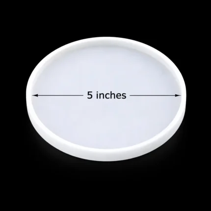 5″ Round Coaster Silicone Mold for Resin Art