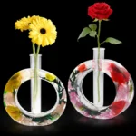 Oval Resin Vase Silicone Mold – Planter Vase for Resin Art