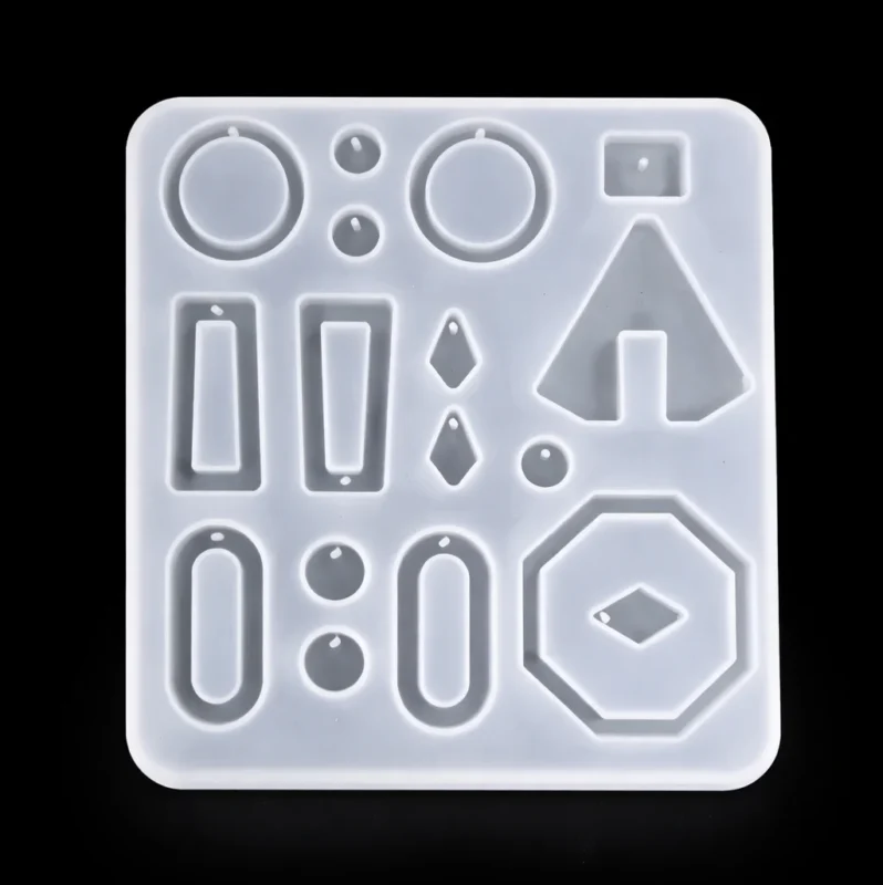 16-Cavity Jewellery Silicone Mold for Resin Art