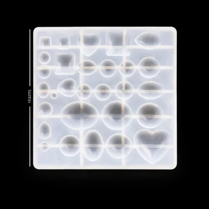 29-Cavity Gemstone Silicone Mold for Resin Art