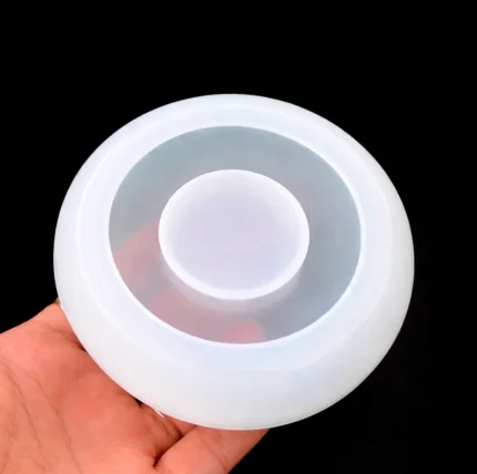 Donut Tealight Holder Silicone Mold for Resin Art