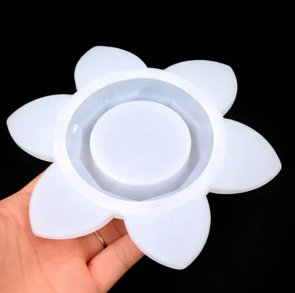 LOTUS SHAPE TEALIGHT CANDLE HOLDER MOLD