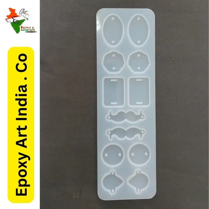 12-Cavity Rakhi Resin Mold
