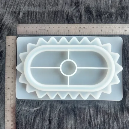 Monster Oval Tray Mold for Resin Art
