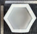 Large Silicone Hexagon Mold for Deep Flower Preservation – Resin Art