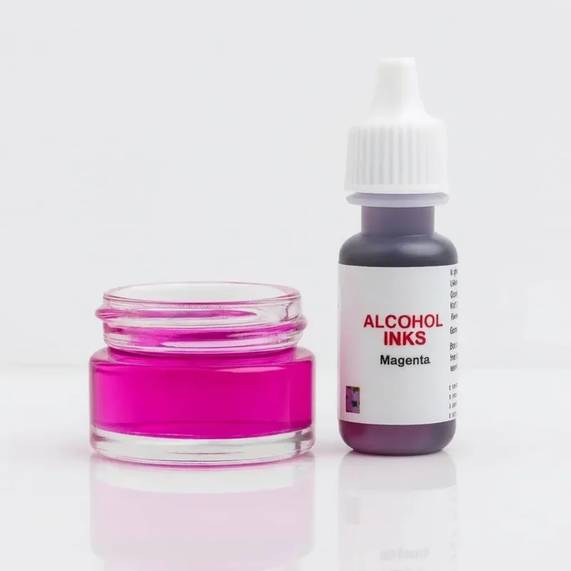 Magenta Alcohol Ink for Resin Art