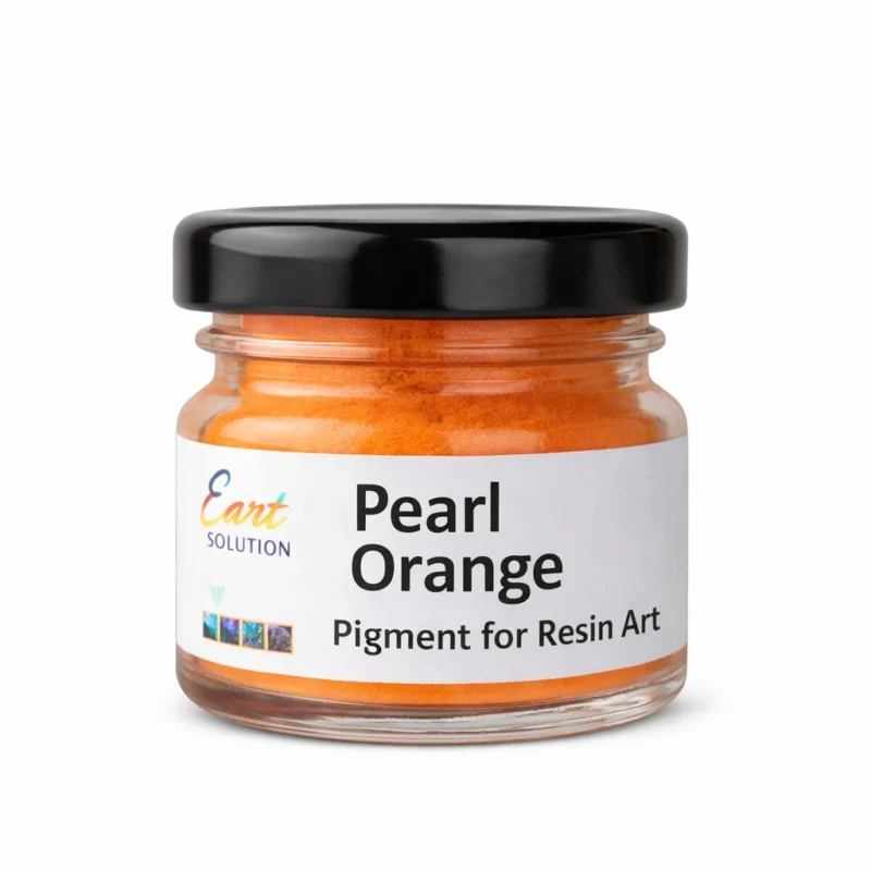 Pearl Orange Pigment for Resin Art