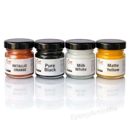 Premium Gel Pigment Set (4 Shades) – Resin Art Collection (B)