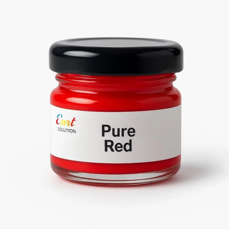 Pure Red Gel Pigment – High Concentration Color Paste for Resin Art