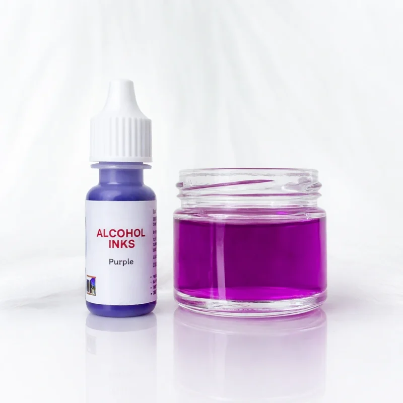 Purple Alcohol Ink for Resin Art