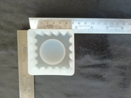 Square T-Light Silicone Resin Mold for Resin Art