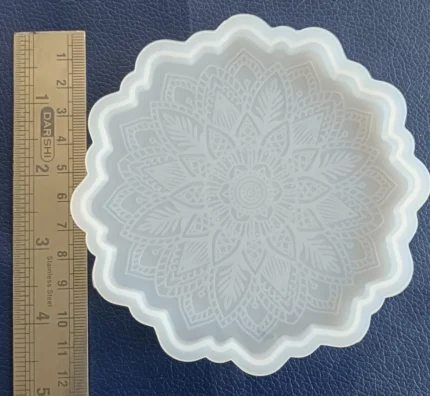 Mandala 3D Silicone Coaster Mold for Resin Art