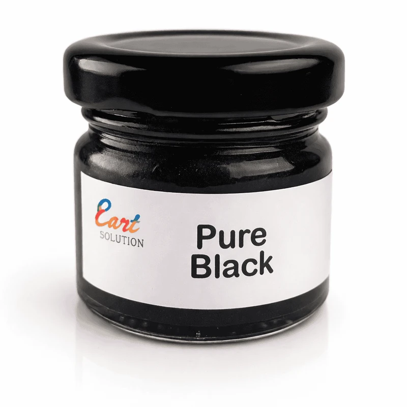 Pure Black Gel Pigment – High Concentration Color Paste for Resin Art