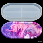 Oval Tray Silicone Mold for Resin Art