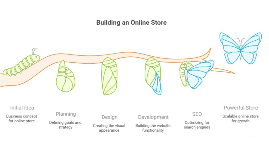 Website designing company in Indore creating e-commerce online store