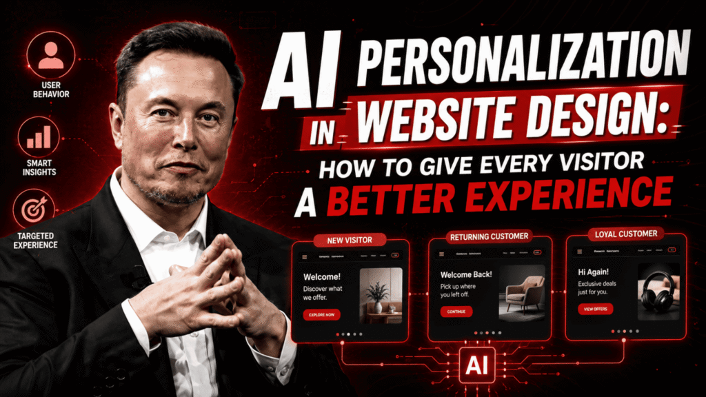 AI Personalization in Website Design for Better User Experience